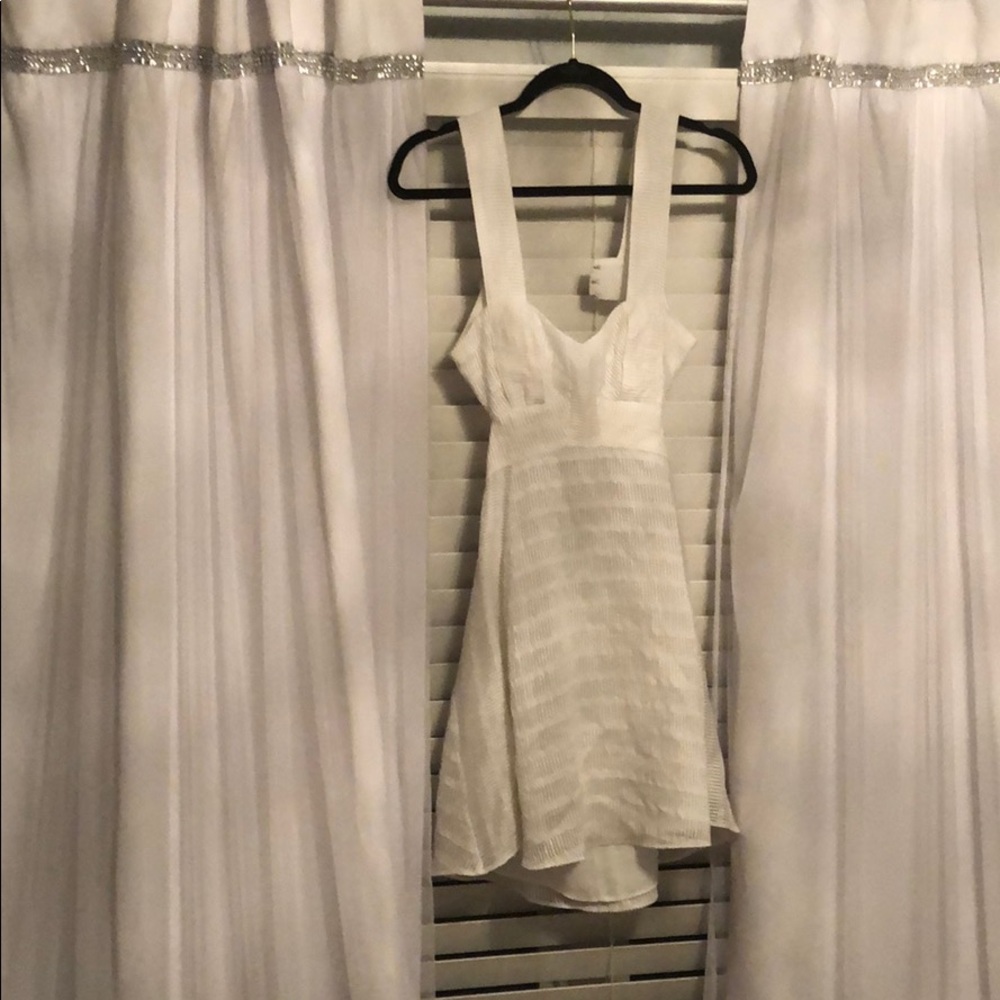 White Marciano Mini Dress